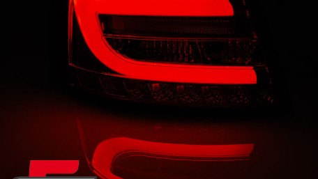 LED stražnja svjetla LedBar dizajn (crna) / Audi A6 C6 4F limuzina (2004-07.2008), LDAUB9