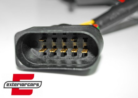 LED stražnja svjetla LedBar dizajn (crna) / Audi A6 C6 4F limuzina (2004-07.2008), LDAUC4