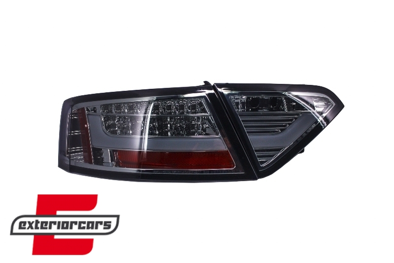 LED stražnja svjetla LedBar dizajn (crvena/smoke) /  Audi A5 8T Coupe Cabrio Sportback (2007-2011), LDAUE4