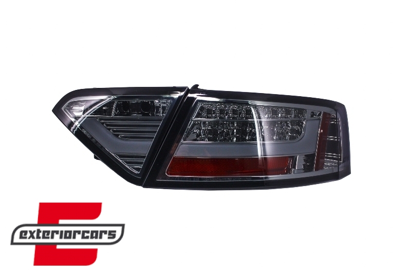 LED stražnja svjetla LedBar dizajn (crvena/smoke) /  Audi A5 8T Coupe Cabrio Sportback (2007-2011), LDAUE4