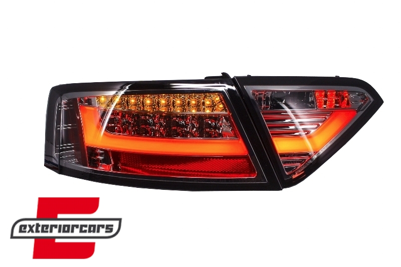 LED stražnja svjetla LedBar dizajn (crvena/smoke) /  Audi A5 8T Coupe Cabrio Sportback (2007-2011), LDAUE4