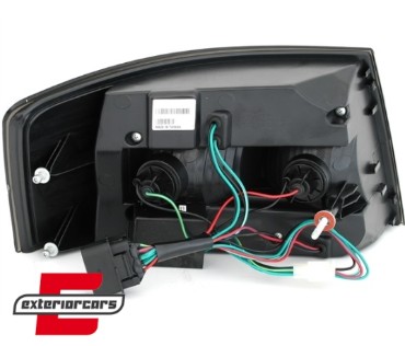 LED stražnja svjetla LedBar dizajn (crvena/smoke) / Audi A6 C6 4F limuzina (2004-07.2008), LDAUG3