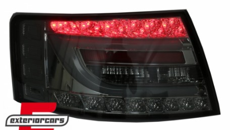 LED stražnja svjetla LedBar dizajn (smoke) / Audi 
A6 C6 4F limuzina (2004-07.2008), LDAUC2