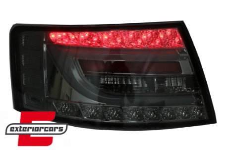 LED stražnja svjetla LedBar dizajn (smoke) / Audi A6 C6 4F limuzina (2004-07.2008), LDAUC2