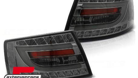 LED stražnja svjetla LedBar dizajn (smoke) / Audi A6 C6 4F limuzina (2004-07.2008), LDAUC7