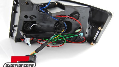 LED stražnja svjetla LedBar dizajn (smoke) / Audi A6 C6 4F limuzina (2004-07.2008), LDAUC7