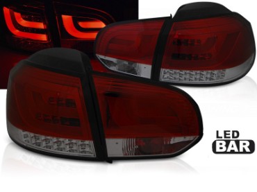 LED stražnja svjetla LedBar LED žmigavci (crvena/smoke) / Volkswagen Golf VI (2008-2013), LDVWM9