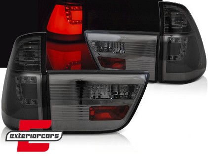 LED stražnja svjetla LedBar (smoke) / BMW X5 E53 (1999-10.2003), LDBMI8