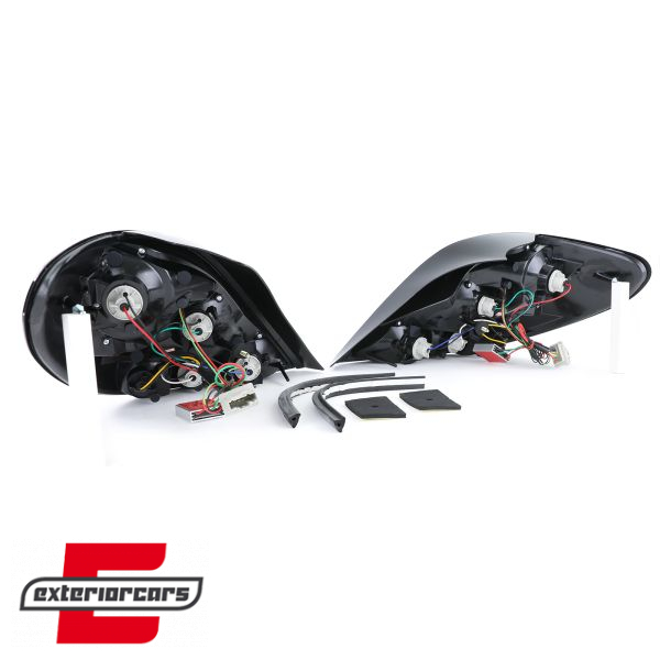 LED stražnja svjetla LedBar (smoke) / Peugeot 207 hatchback (05.2006-06.2009) 3V 5V, LDPE24