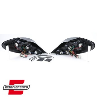 LED stražnja svjetla LedBar (smoke) / Peugeot 207 hatchback (05.2006-06.2009) 3V 5V, LDPE24