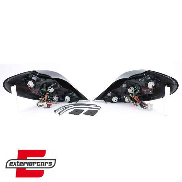 LED stražnja svjetla LedBar (smoke) / Peugeot 207 hatchback (05.2006-06.2009) 3V 5V, LDPE24