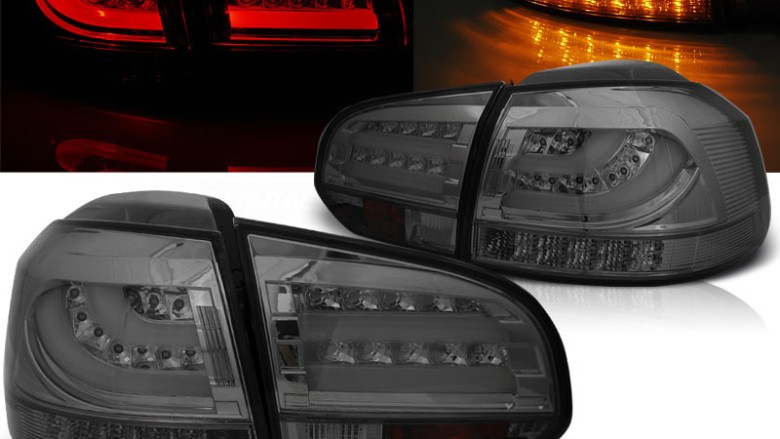 LED stražnja svjetla LedBar (smoke) / Volkswagen Golf VI (2008-2013), LDVWD1