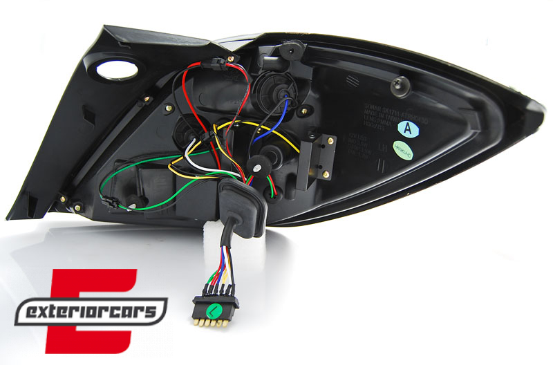 LED stražnja svjetla LightBar (chrome) / Opel Astra H GTC 3V (2005-2009), LDOP47