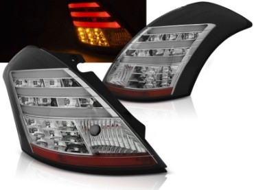 LED stražnja svjetla LightBar (crna) / Suzuki Swift V (2010-2017), LDSI08