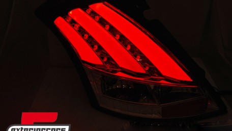 LED stražnja svjetla LightBar (crvena/kristal) / Suzuki Swift V (2010-2017), LDSI15