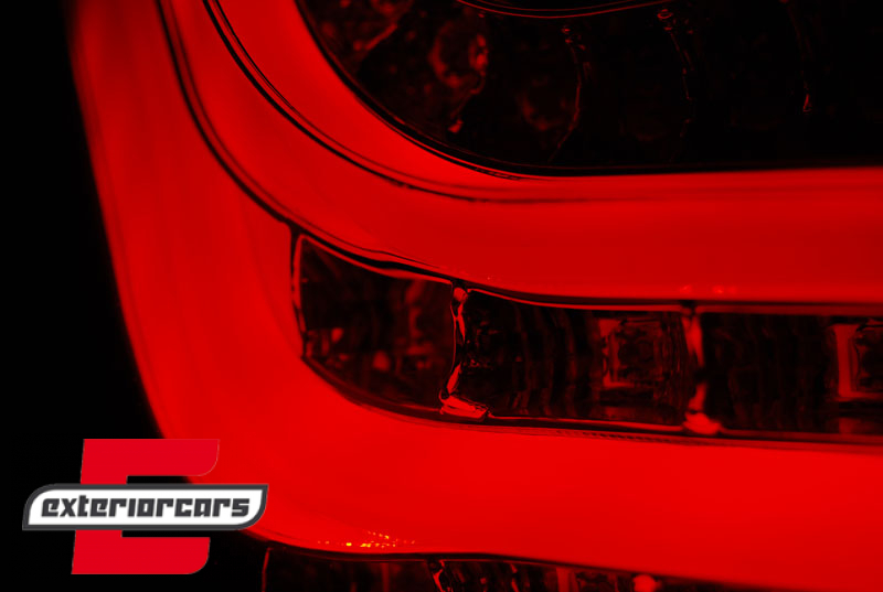 LED stražnja svjetla LightBar (crvena/smoke) / Opel Astra H GTC 3V (2005-2009), LDOP49