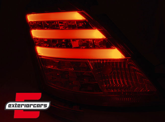 LED stražnja svjetla LightBar (crvena/smoke) / Suzuki Swift V (2010-2017), LDSI06