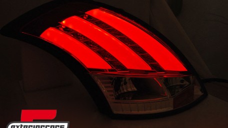 LED stražnja svjetla LightBar (crvena/smoke) / Suzuki Swift V (2010-2017), LDSI16