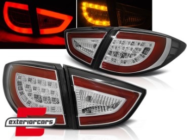 LED stražnja svjetla LightBar dizajn (chrome) / Hyundai IX35 (2010-03.2013), LDHU01