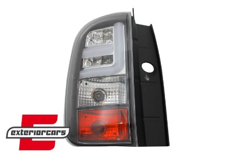 LED stražnja svjetla LightBar dizajn (crna) / Dacia Duster I (2010-09.2013), LDDA05