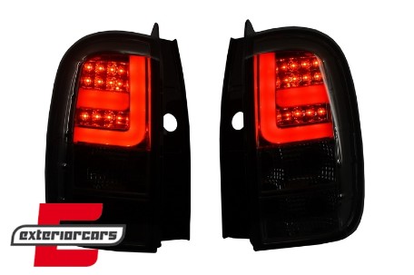 LED stražnja svjetla LightBar dizajn (crna) / Dacia Duster I (2010-09.2013), LDDA05