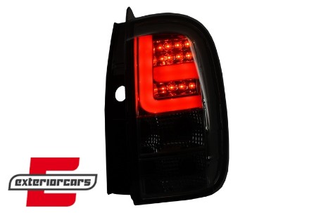 LED stražnja svjetla LightBar dizajn (crna) / Dacia Duster I (2010-09.2013), LDDA05