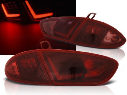 LED stražnja svjetla LightBar dizajn (crvena) / Seat Leon (2009-2012), LDSE31