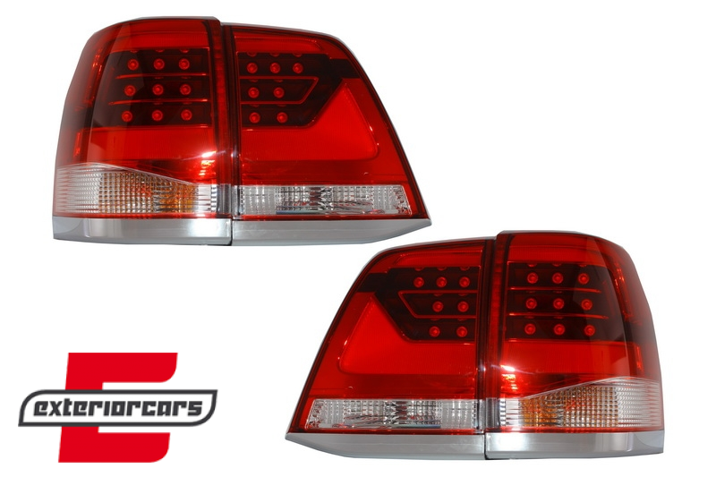 LED stražnja svjetla LightBar dizajn (crvena/kristal), TLTOLC08LED