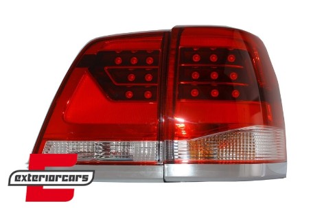 LED stražnja svjetla LightBar dizajn (crvena/kristal), TLTOLC08LED