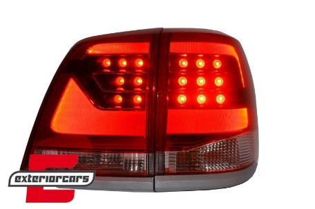 LED stražnja svjetla LightBar dizajn (crvena/kristal), TLTOLC08LED