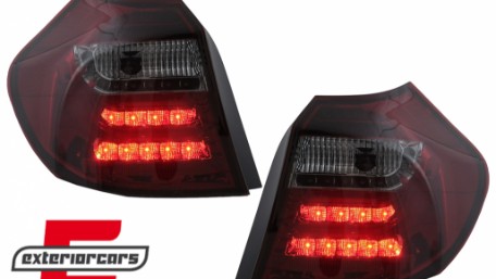 LED stražnja svjetla LightBar dizajn (crvena/smoke) / BMW serije 1 E81 E87 (2004-08.2007), LDBM83