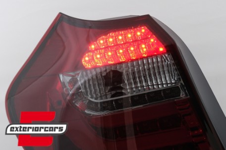 LED stražnja svjetla LightBar dizajn (crvena/smoke) / BMW serije 1 E81 E87 (2004-08.2007), LDBM83