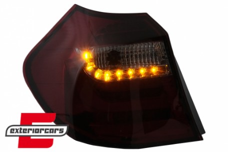 LED stražnja svjetla LightBar dizajn (crvena/smoke) / BMW serije 1 E81 E87 (2004-08.2007), LDBM83
