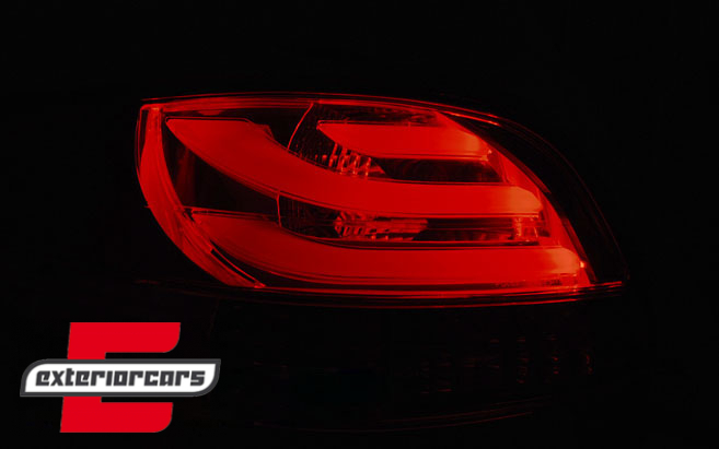 LED stražnja svjetla LightBar dizajn (crvena/smoke) / Peugeot 206 (10.1998-2009) hatchback 3V 5V, LDPE21