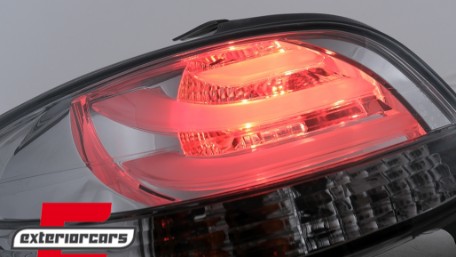 LED stražnja svjetla LightBar dizajn (smoke) / Peugeot 206 (10.1998-2009) hatchback 3V 5V, LDPE22