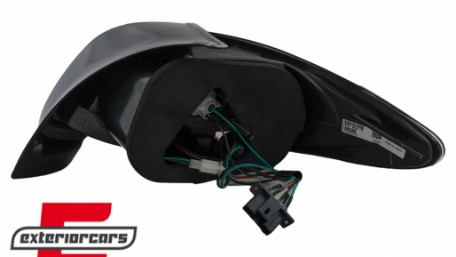 LED stražnja svjetla LightBar dizajn (smoke) / Peugeot 206 (10.1998-2009) hatchback 3V 5V, LDPE22