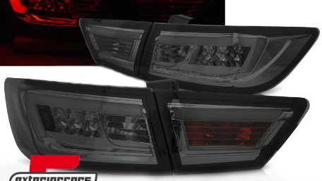 LED stražnja svjetla LightBar dizajn (smoke) / Renault Clio IV (2013-2016), LDRE04