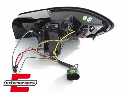 LED stražnja svjetla LightBar dizajn (smoke) / Seat Ibiza 6J (2008-2012) hatchback 3V, LDSE23