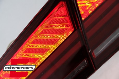 LED stražnja svjetla LightBar Facelift dizajn (crvena/smoke) / Audi A7 4G (2010-2014), TLAUA74G