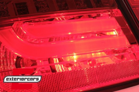 LED stražnja svjetla LightBar LCI dizajn (crvena) / BMW serije 3 E90 limuzina (2005-2008), LDBMC7