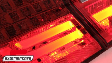 LED stražnja svjetla LightBar LCI dizajn (crvena) / BMW serije 3 E90 limuzina (2005-2008), LDBMC7