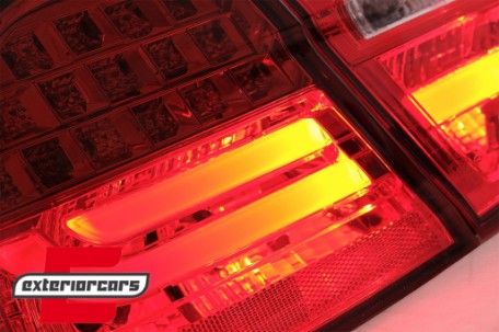 LED stražnja svjetla LightBar LCI dizajn (crvena) / BMW serije 3 E90 limuzina (2005-2008), LDBMC7