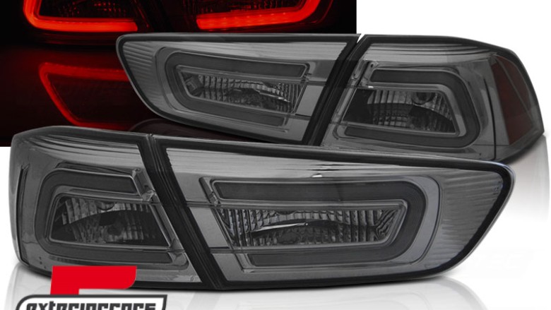 LED stražnja svjetla LightBar (smoke) / Mitsubishi Lancer 8 limuzina (2007-2011), LDMI10