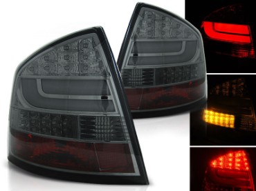 LED stražnja svjetla LightBar (smoke) / Škoda Octavia II (2004-2012) liftback, LDSK13