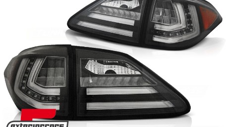 LED stražnja svjetla SEQ žmigavci (crna) / Lexus RX III AL10 (2009-2012), LDLE05