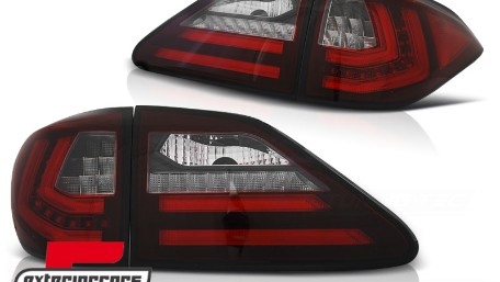 LED stražnja svjetla SEQ žmigavci (crvena/kristal) / Lexus RX III AL10 (2009-2012), LDLE06