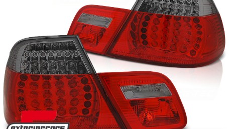 LED stražnja svjetla SEQ žmigavci (crvena/smoke) / BMW serije 3 E46 Coupe (1999-03.2003), LDBMI0