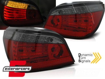 LED stražnja svjetla SEQ žmigavci (crvena/smoke) / BMW serije 5 E60 (2003-03.2007) limuzina, LDBMG3