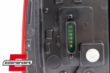 LED stražnja svjetla SEQ žmigavci (crvena/smoke) / Mercedes V-klasa W447 (2014-2023), TLMBW447TL