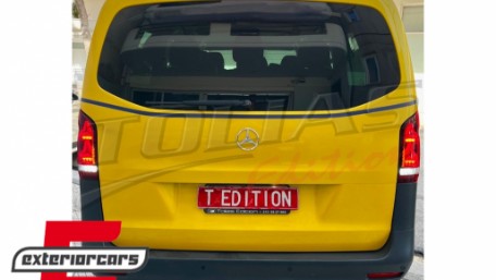 LED stražnja svjetla SEQ žmigavci (crvena/smoke) / Mercedes V-klasa W447 (2014-2023), TLMBW447TL